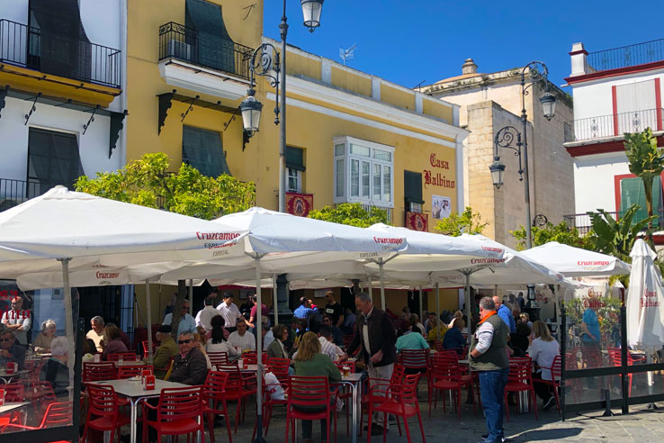 Casa Balbino in the Plaza del Cabildo